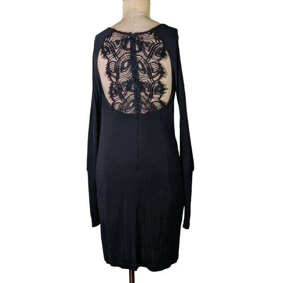 Maria Bianca Nero Dresses & Skirts - Maria Bianca Nero Black Lace Detail Dress, M, EUC